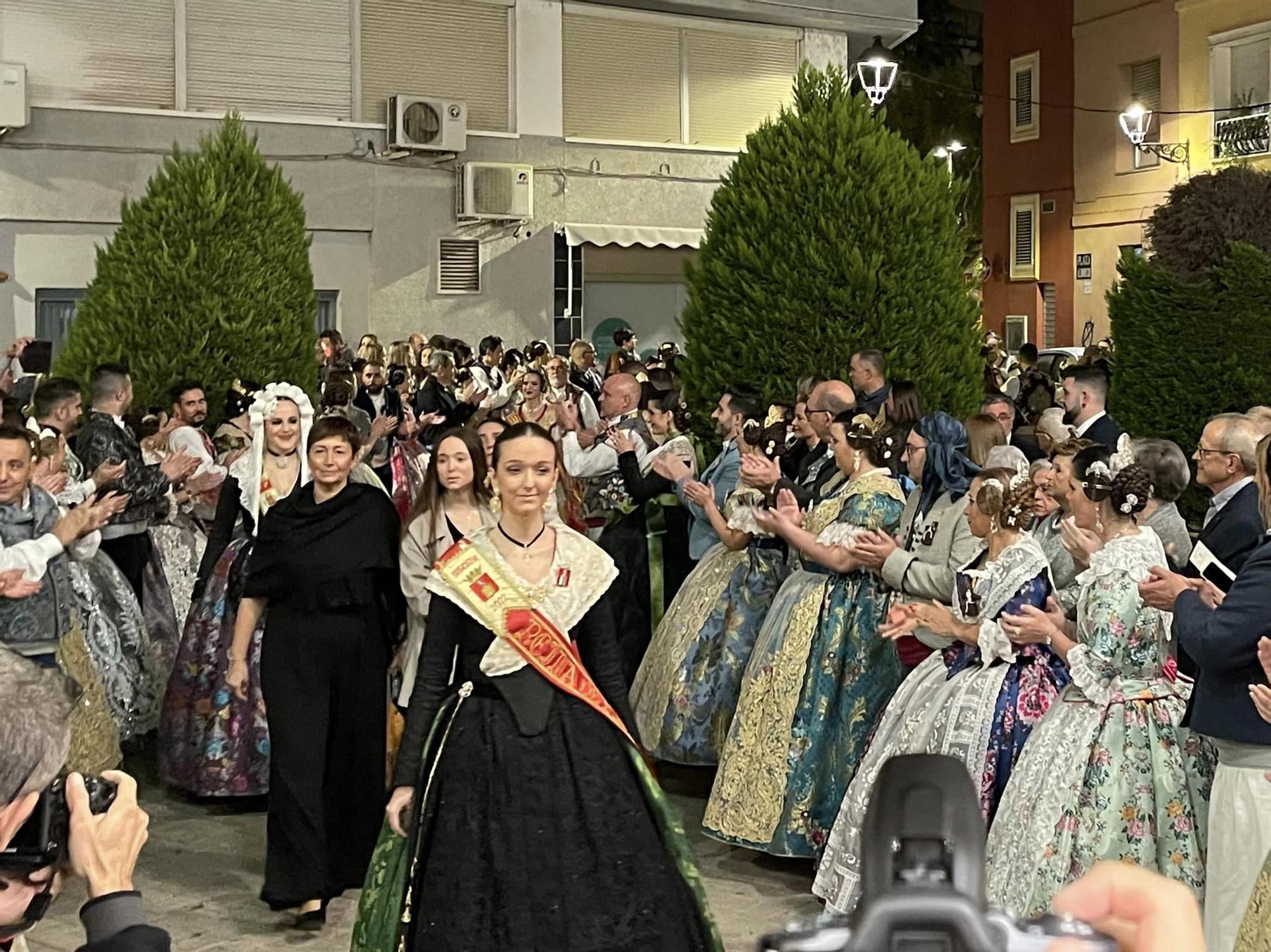 Exaltación de Elena Cebríán como Fallera Mayor de Alzira