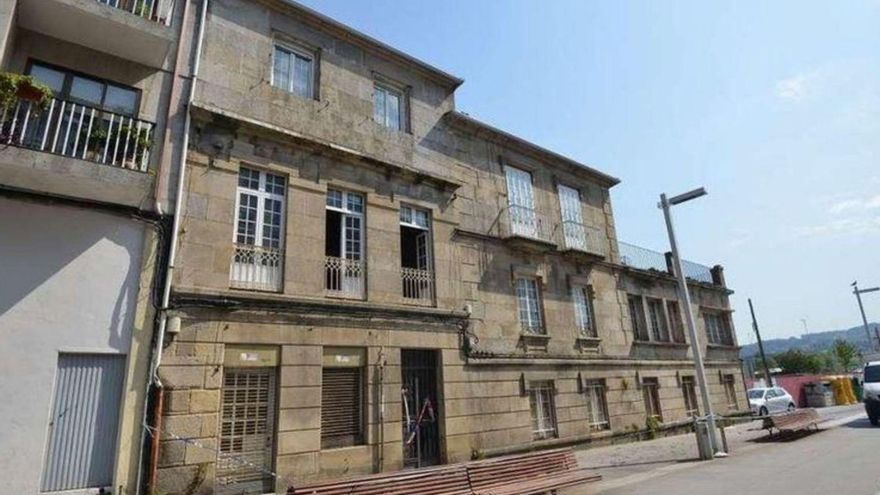 La casa del profesor Filgueira Valverde, en la calle Arcebispo Malvar. | // GUSTAVO SANTOS