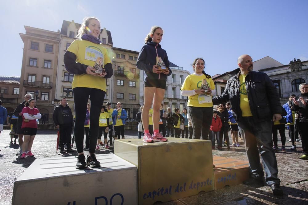 Carrera solidaria contra el hambre en Oviedo