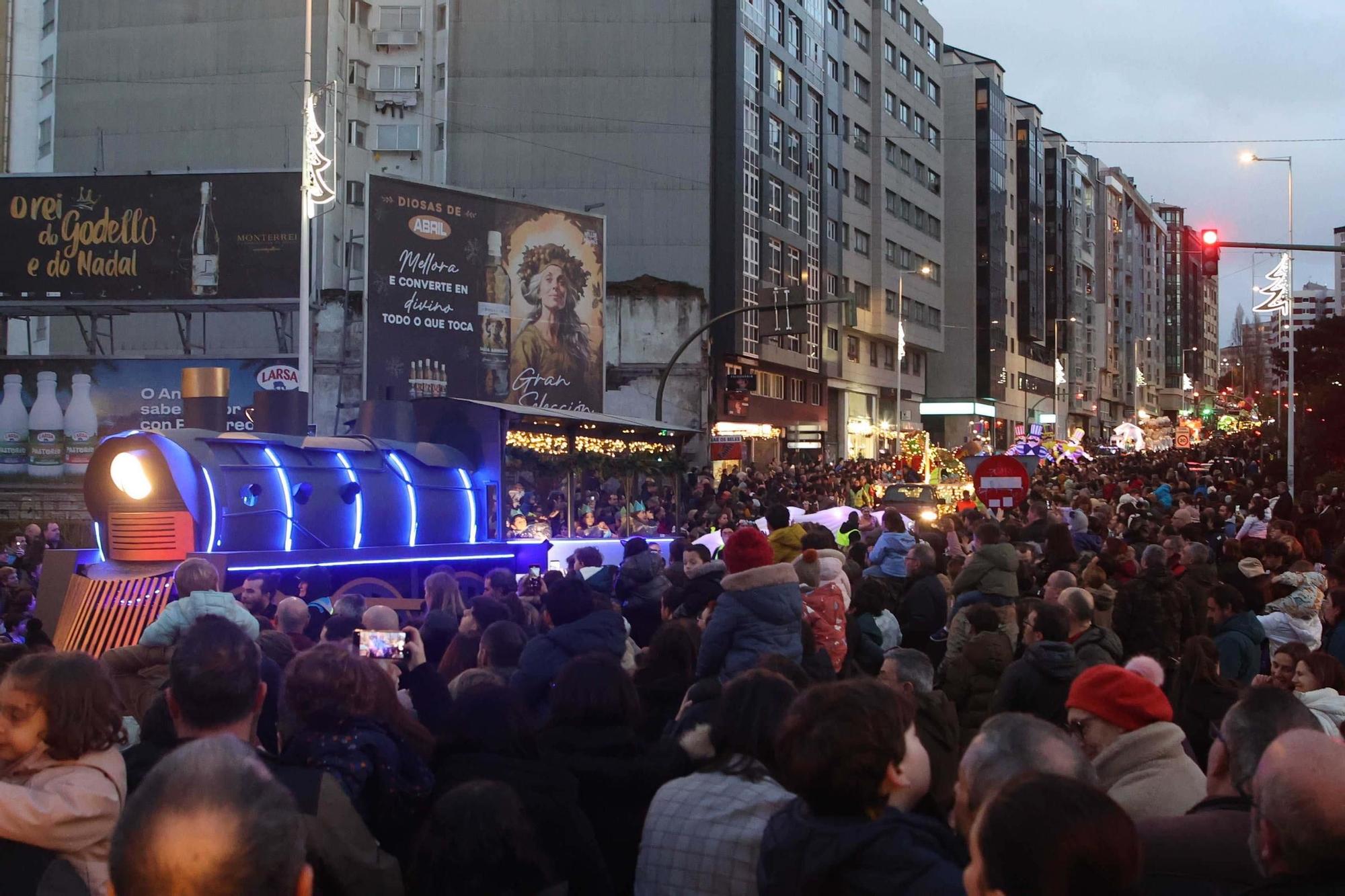 Cabalgata de Reyes Magos en A Coruña
