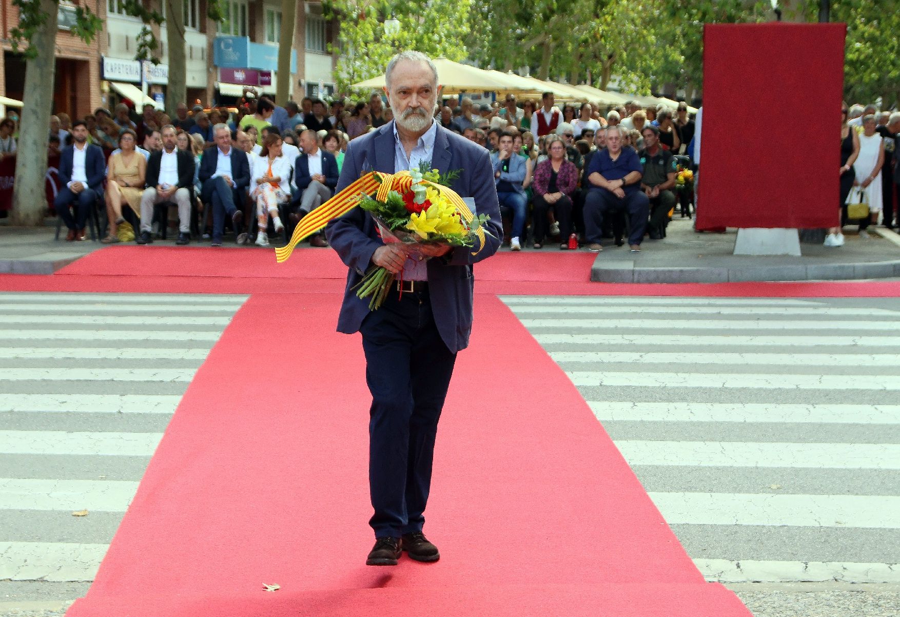 Així ha estat l'acte institucional per la Diada a Manresa