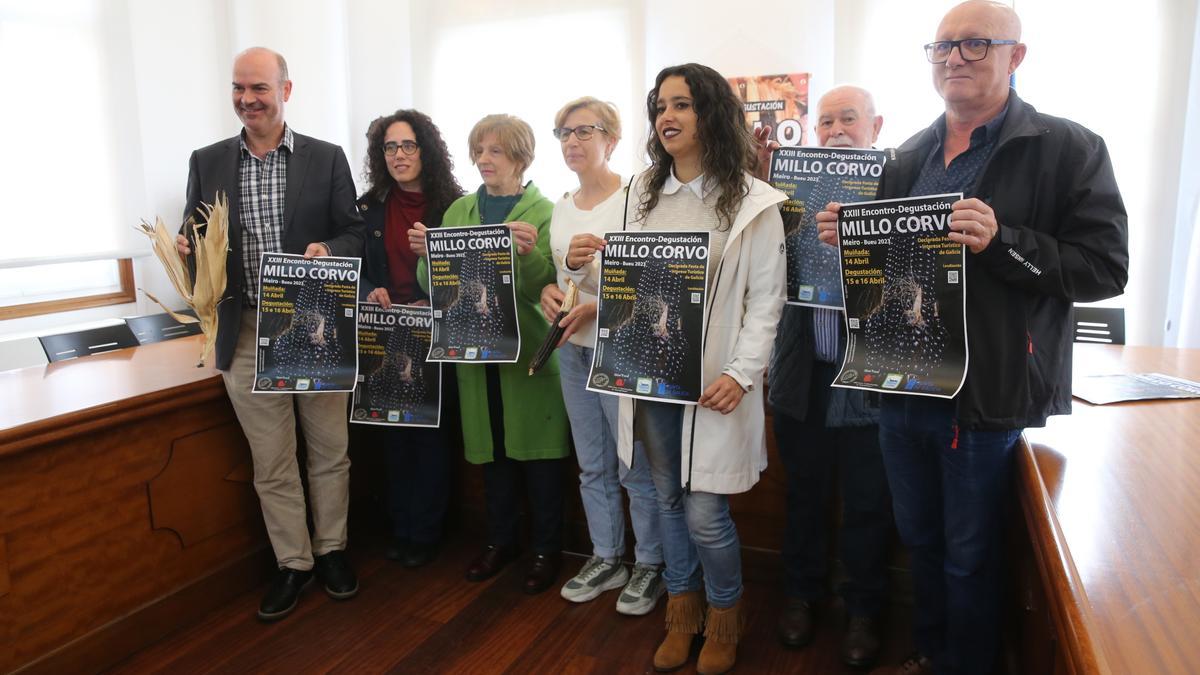 A presentación de hoxe no Concello de Bueu.