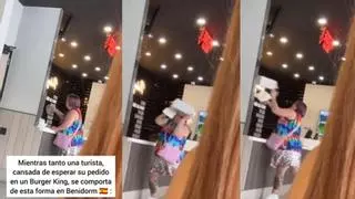 Benidorm vive una nueva escena de incivismo: el arrebato de una mujer en una hamburguesería