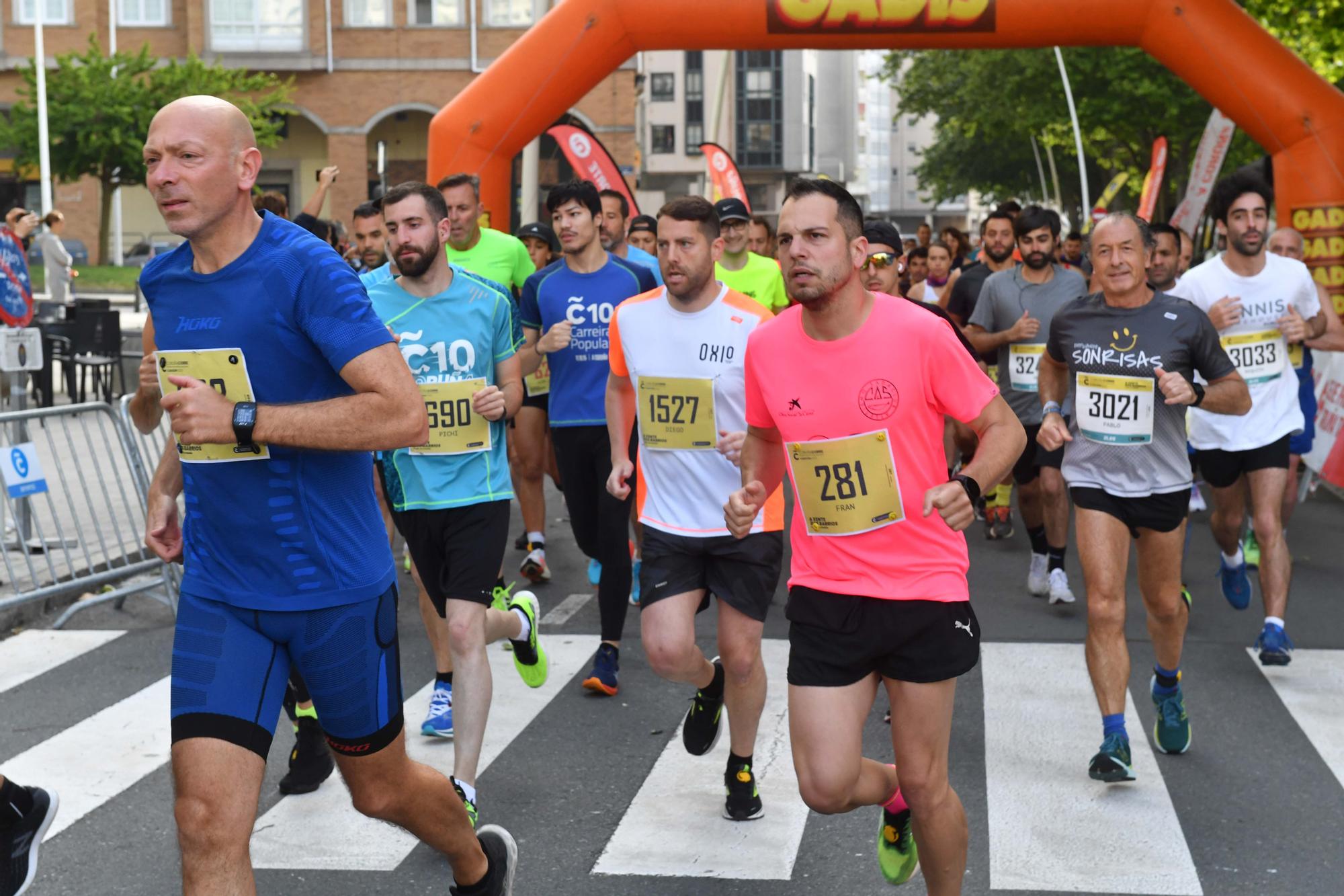 Carrera de Os Rosales del circuito Coruña Corre