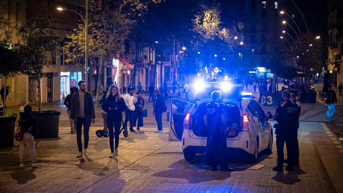 Imagen de la Ronda de Sant Antoni, el pasado octubre.