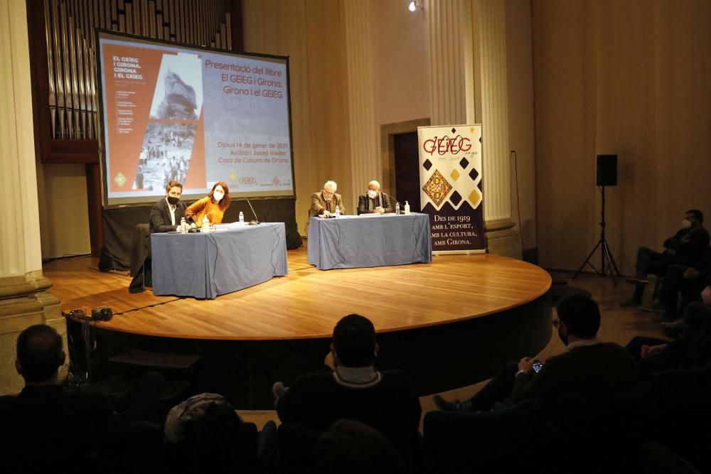 Presentació del llibre del centenari del GEiEG