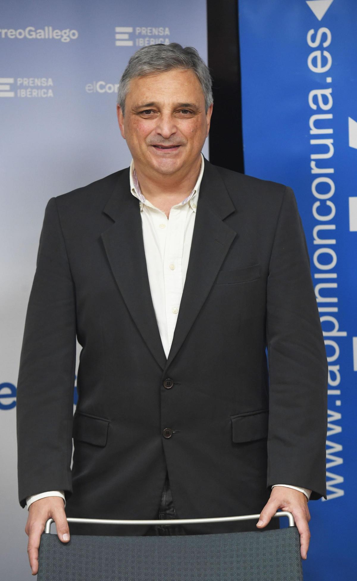Luciano Ron, gerente de la coperativa A Louzada.