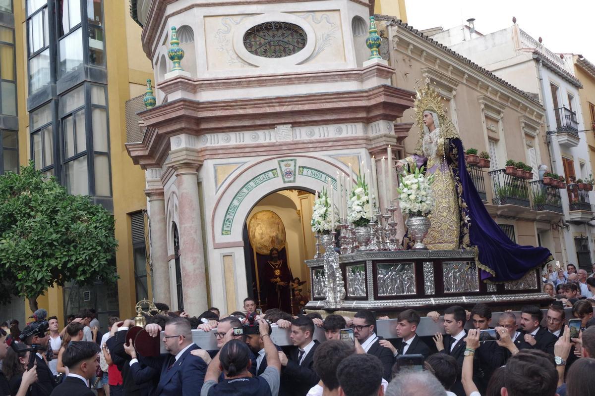 Traslado de María Santísima de Gracia al Santuario de la Victoria