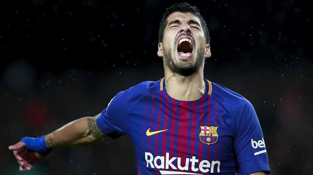 jdomenech40818364 barcelona  spain   november 04  luis suarez of fc barcelona 171105195855