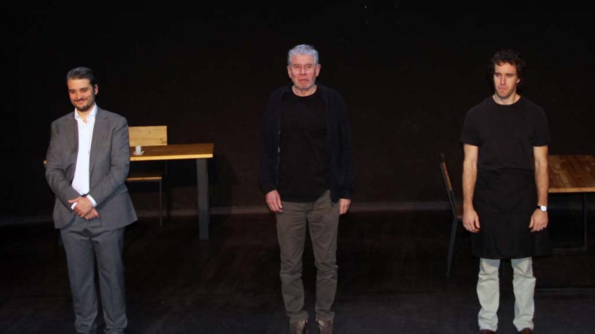 Un moment de la representació de l'obra al Teatre Casal Cultural de Sant Fruitós