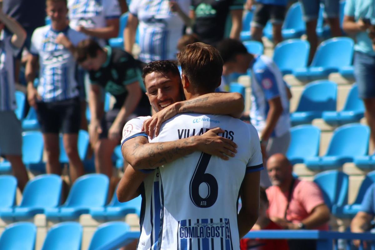 Villapalos hizo el 1-0 del Atlético Baleares.