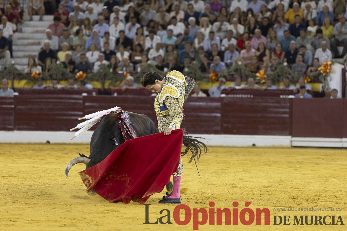 Tercer festejo de la Feria Taurina de Murcia (Talavante, Paco Ureña y Roca Rey), en imágenes