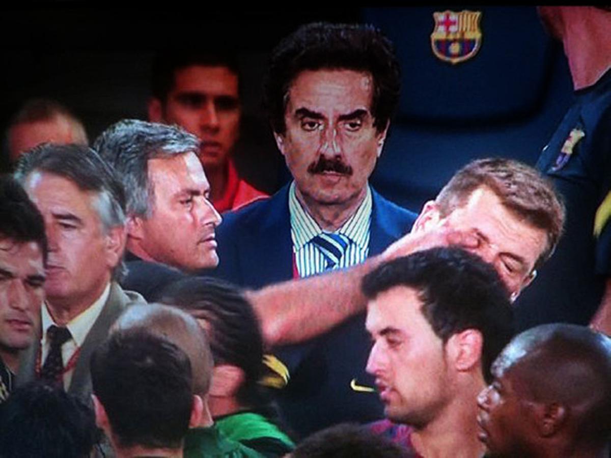 Mourinho mete el dedo en el ojo a Tito Vilanova.