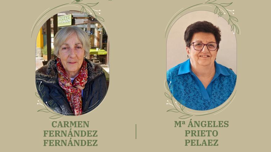 Carmen Fernández y María Ángeles Prieto, &quot;mujeres del año&quot; de Cangas de Onís