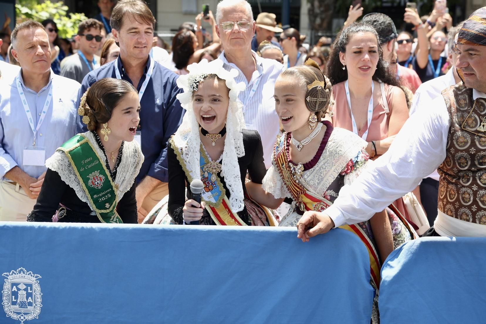 Mascletà del 22 de junio. Llega la corte mayor