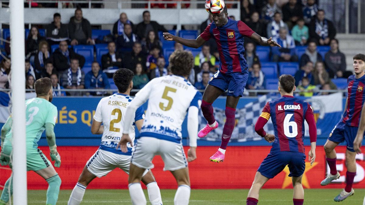 El Barça Atlètic goleó en la primera vuelta al CE Sabadell por 4-1