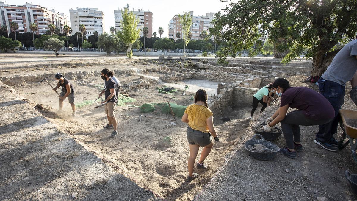 Imagen del yacimiento tomada el pasado mes de noviembre de 2021