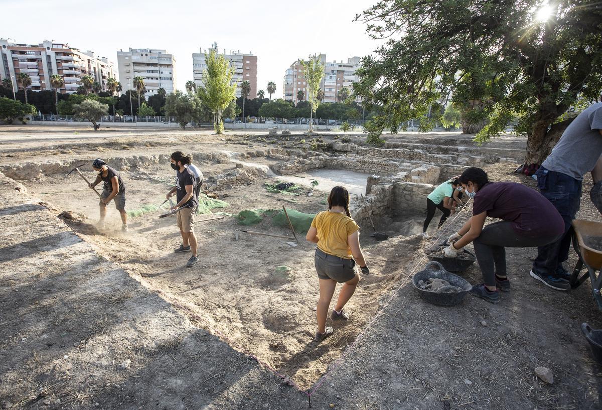 Imagen del yacimiento tomada el pasado mes de noviembre de 2021