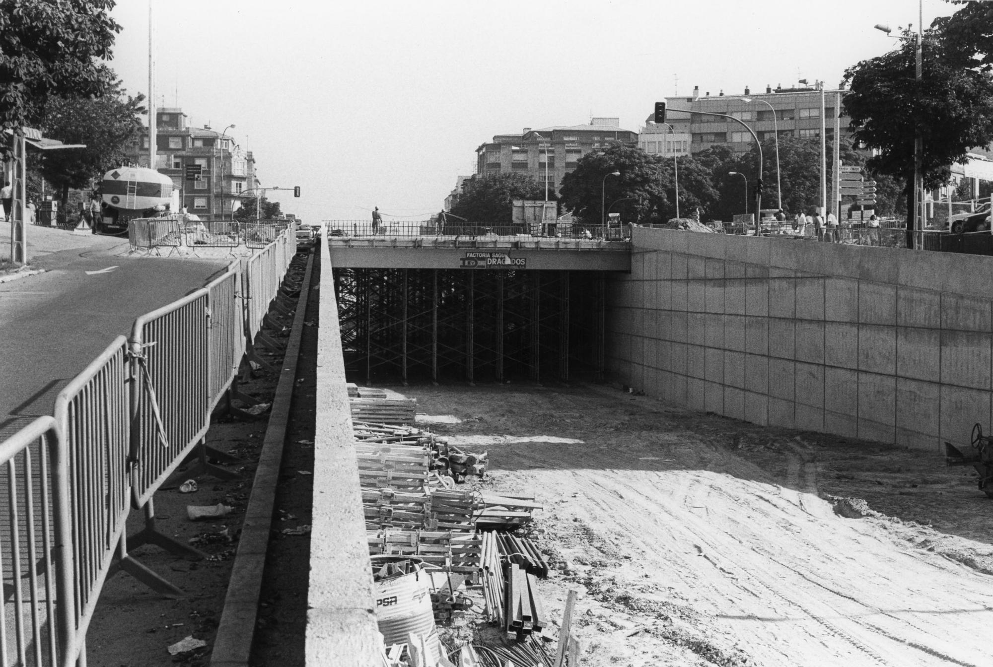 El túnel de Plaza de España