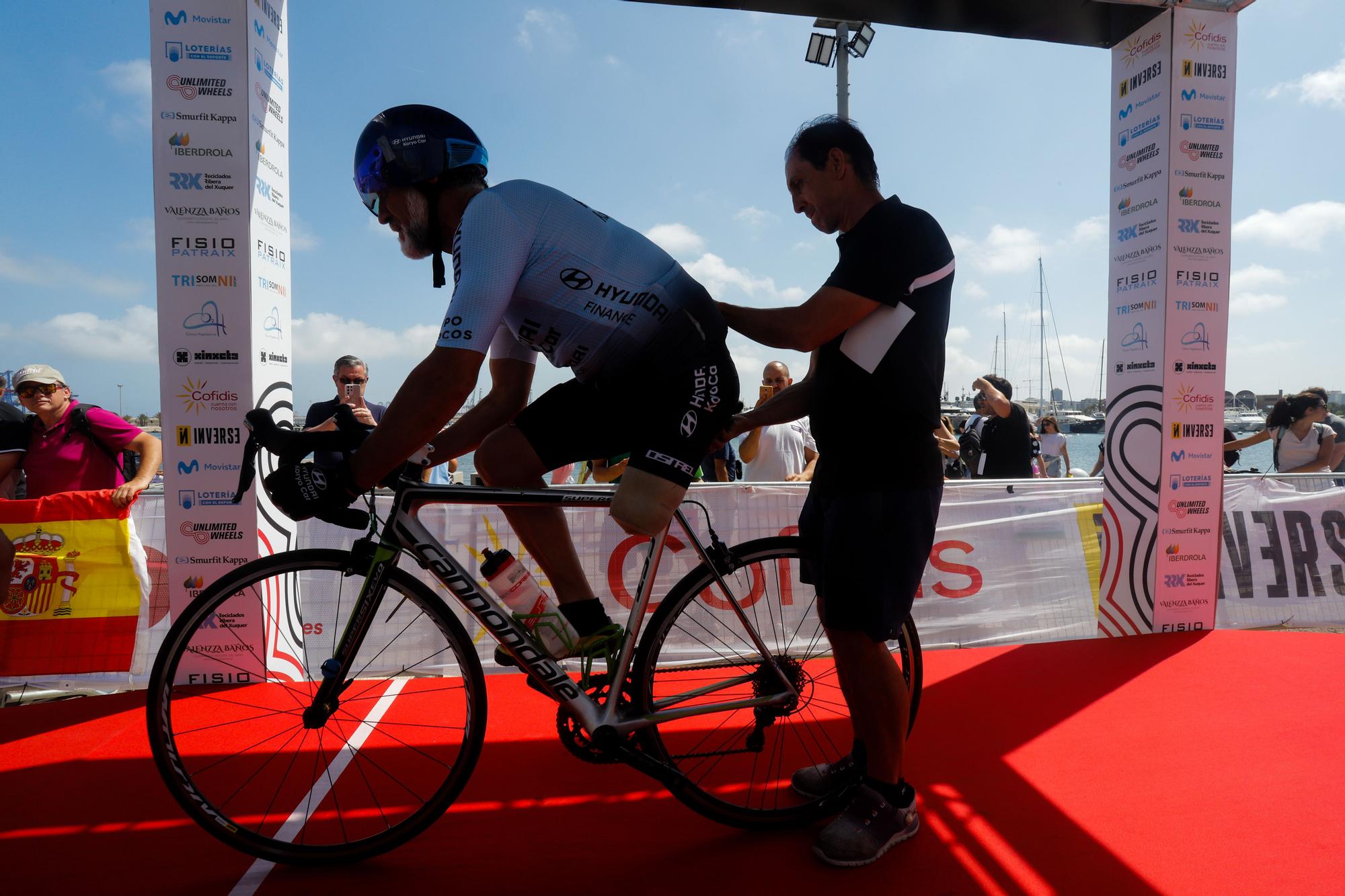 Así han sido las pruebas de ciclismo adaptado en La Marina
