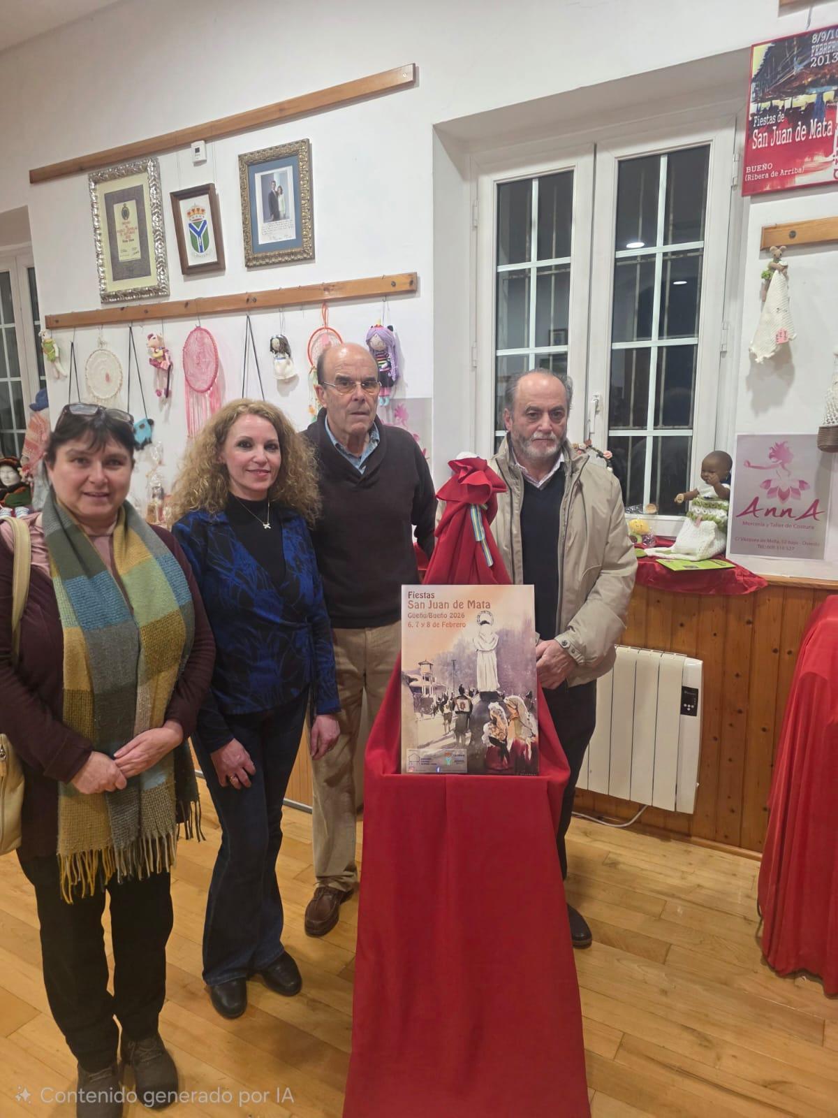 Por la izquierda, Patricia Álvarez, Ana María Trujillo, Belarmino Fernández y Tomás Fernández.