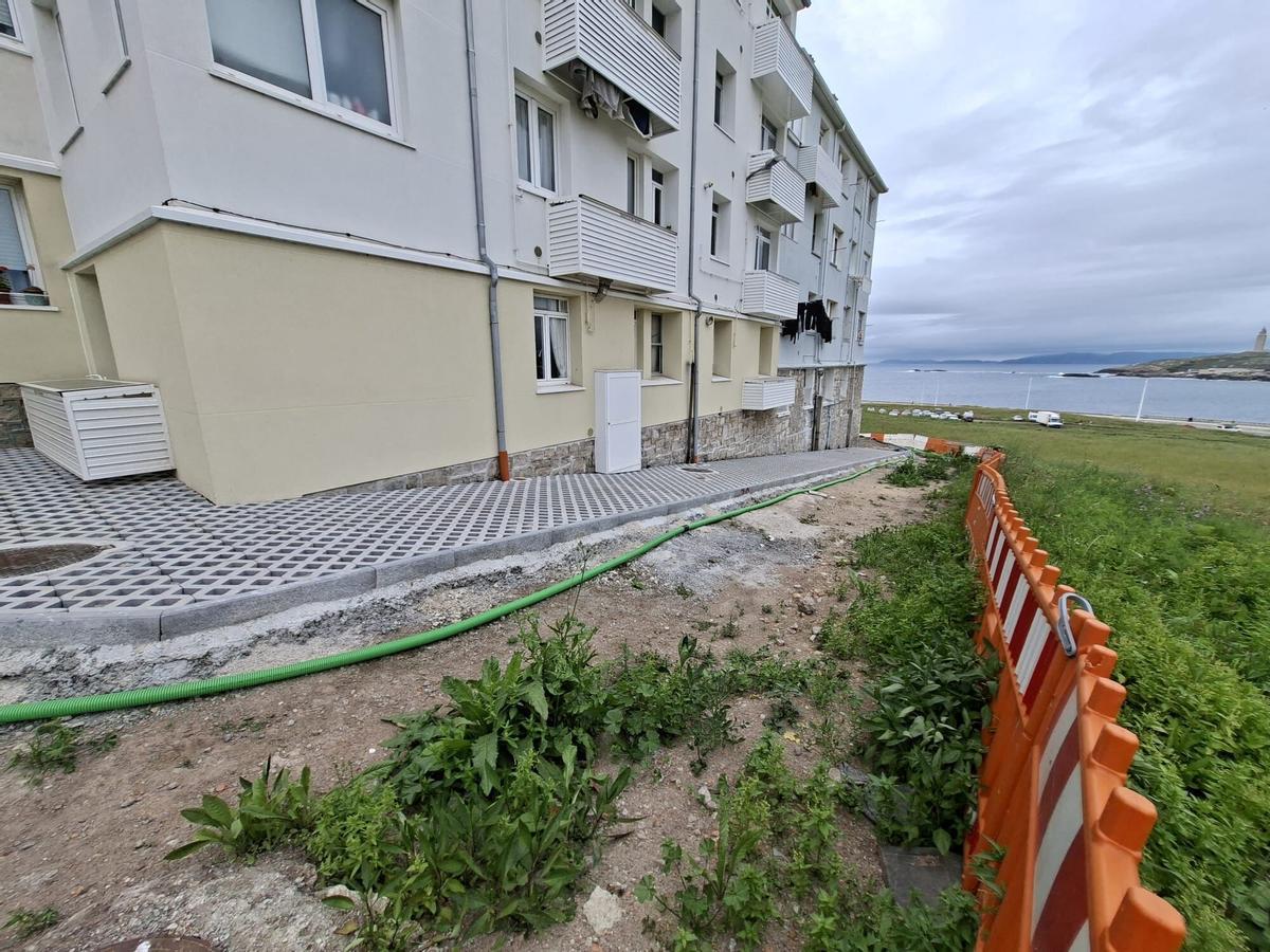 La calle Tomás Fábregas en reformas