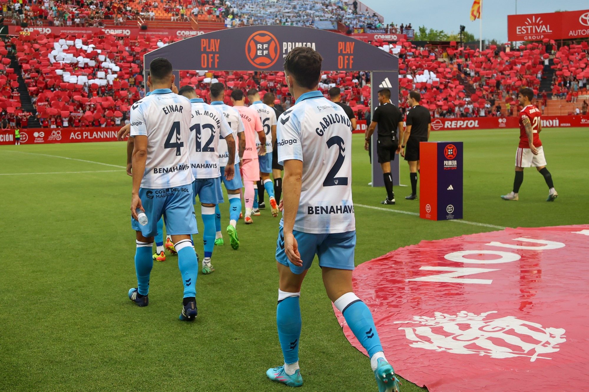 La gran final por el ascenso entre el Nástic y el Málaga CF, en imágenes