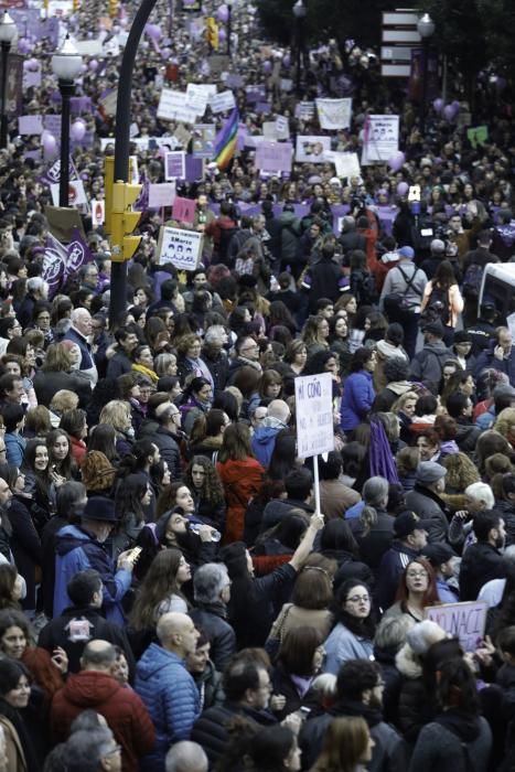 La manifestación, en imágenes