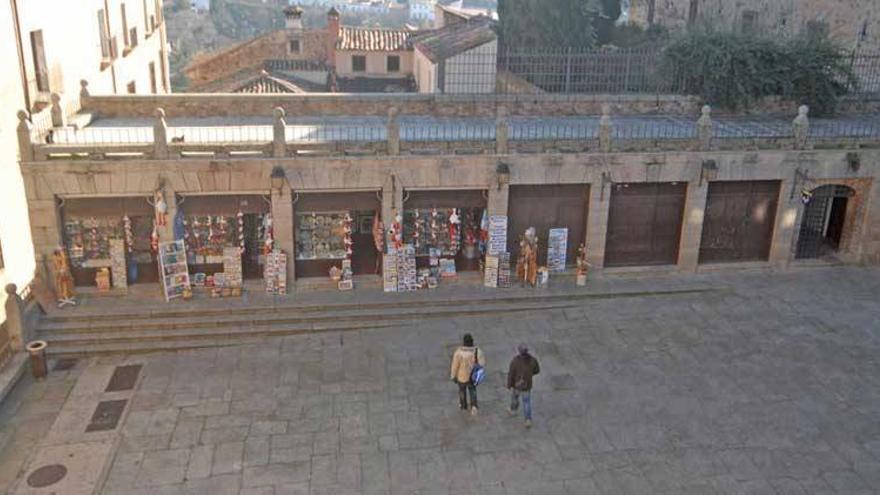 La Fundación Mercedes Calles abrirá locales de hostelería en la plaza de San Jorge de Cáceres
