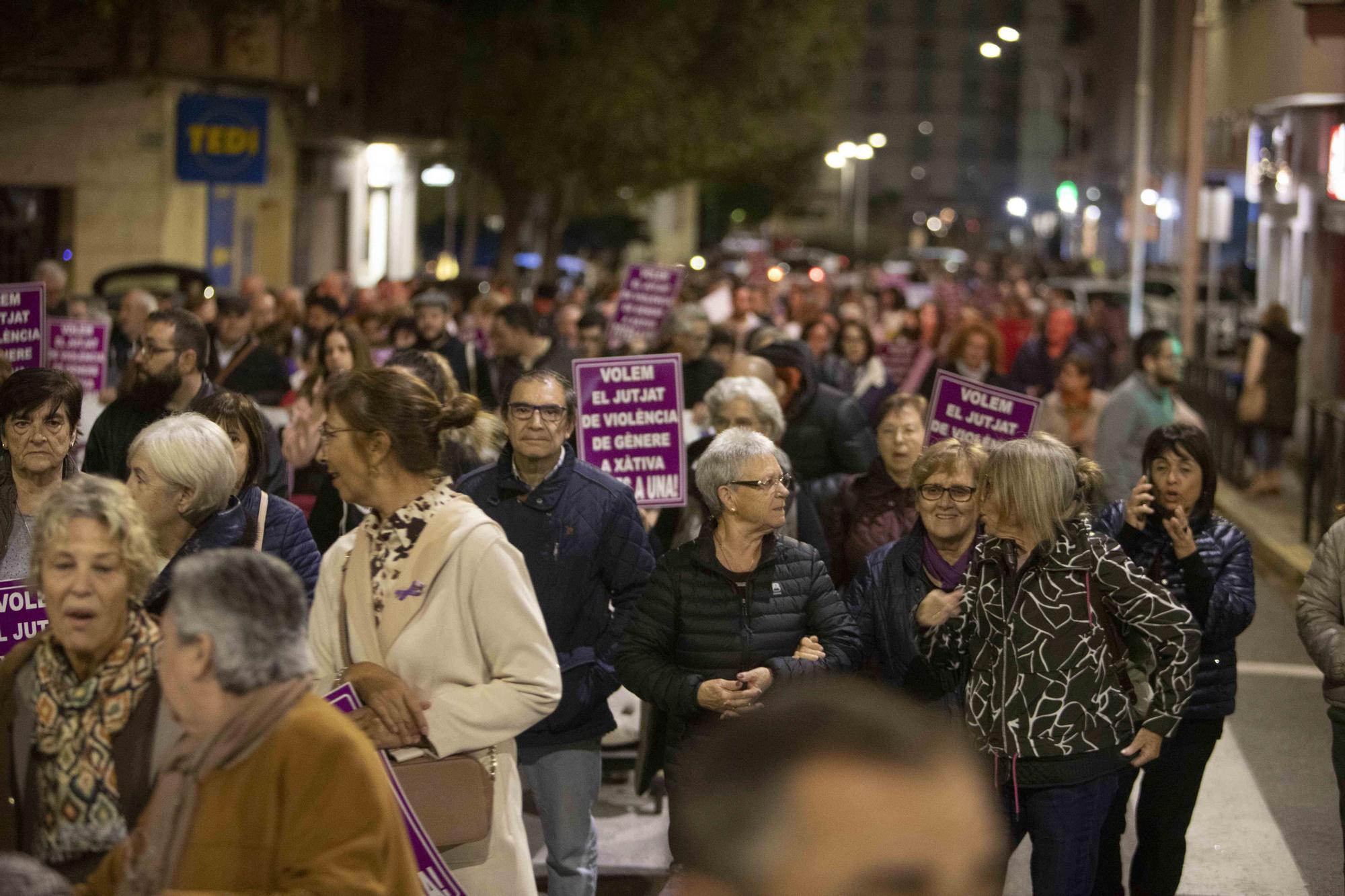 Xàtiva se une para reivindicar la permanencia del juzgado de violencia de género