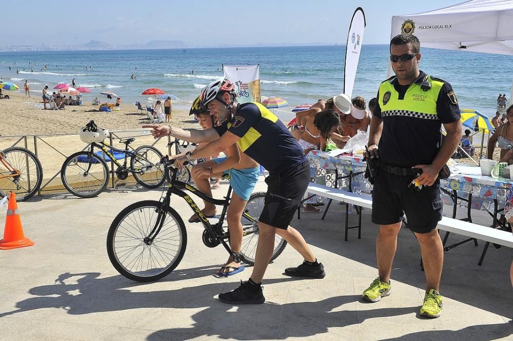 El Parque de Tráfico conciencia desde las playas