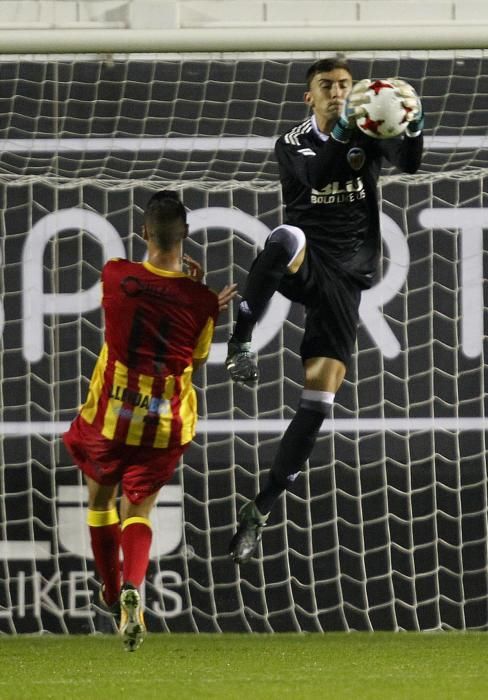 Valencia Mestalla - Lleida, en imágenes