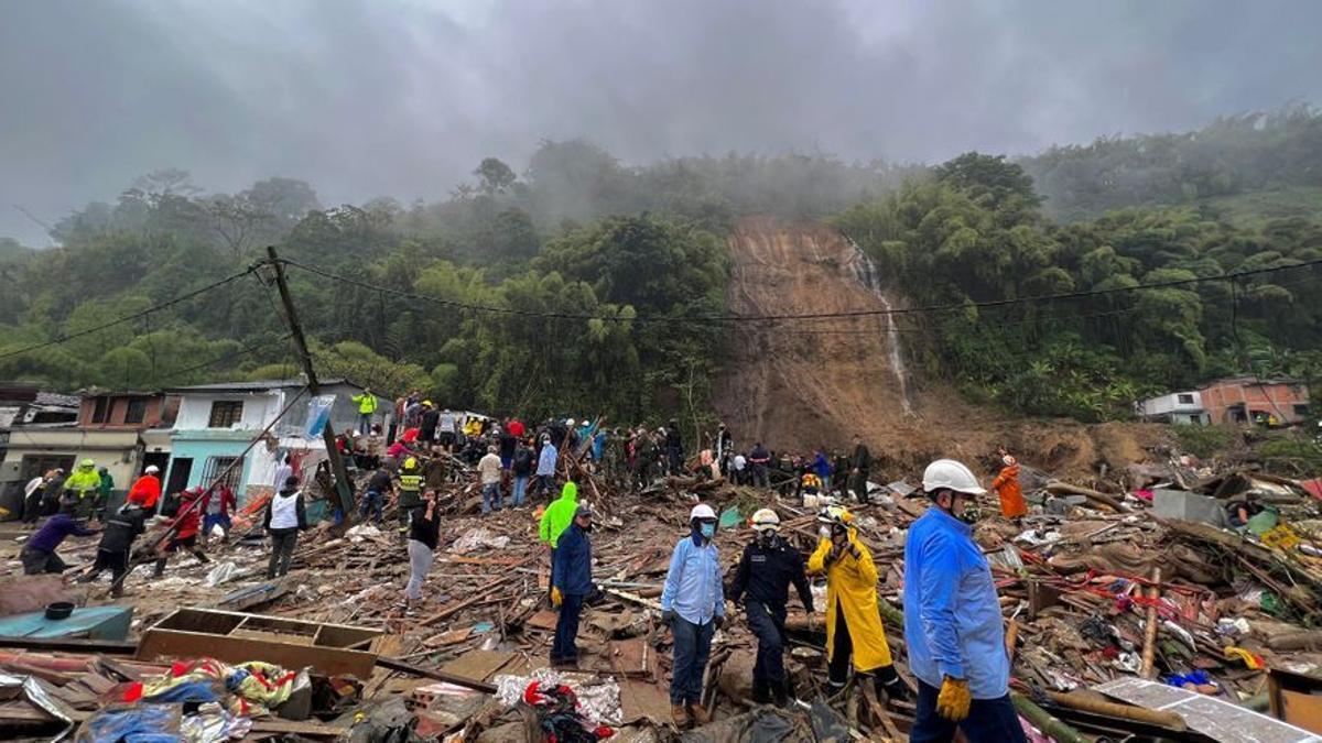 Consecuencias de las lluvias en Colombia.