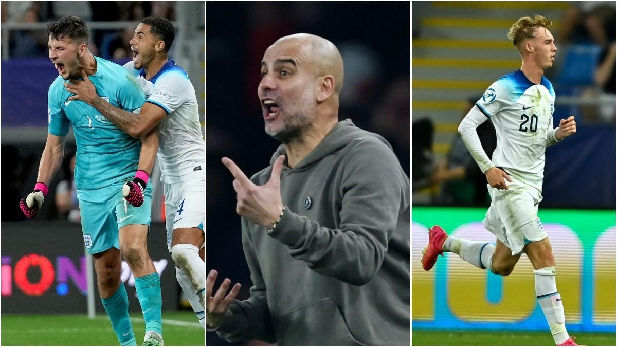 James Trafford y Cole Palmer, dos de los canteranos 'cityzens' de Inglaterra