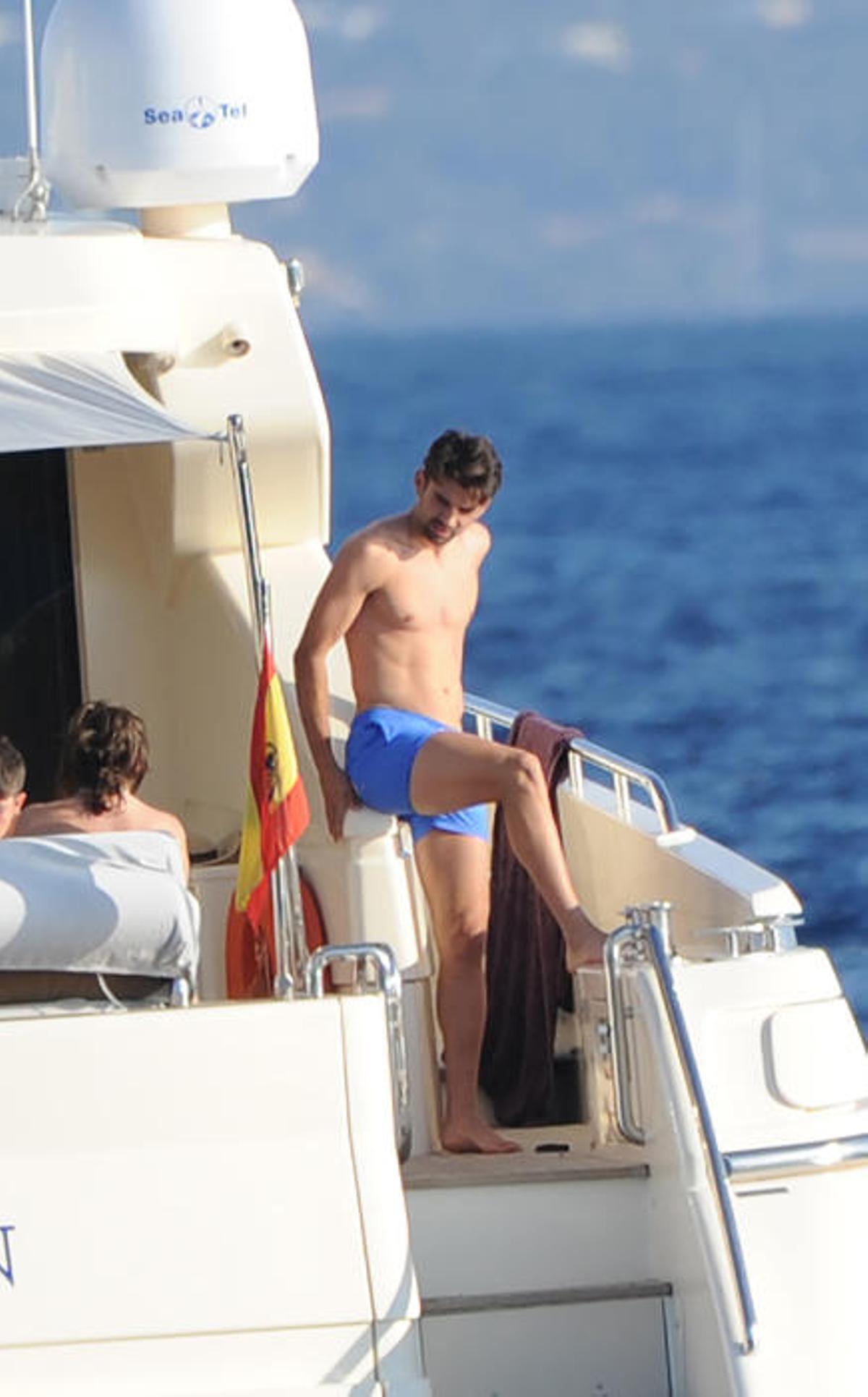 Zinedine Zidane, vacaciones en familia en Ibiza