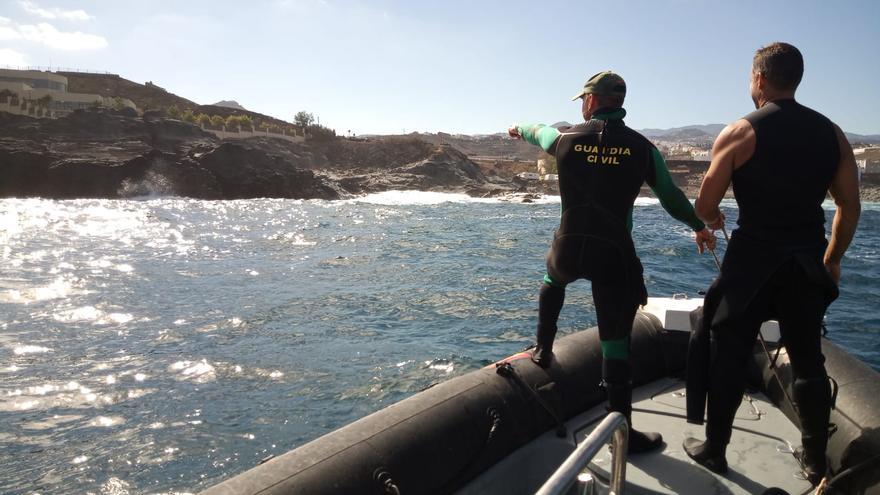 Localizado el cuerpo sin vida del hombre desaparecido en la costa de Arucas