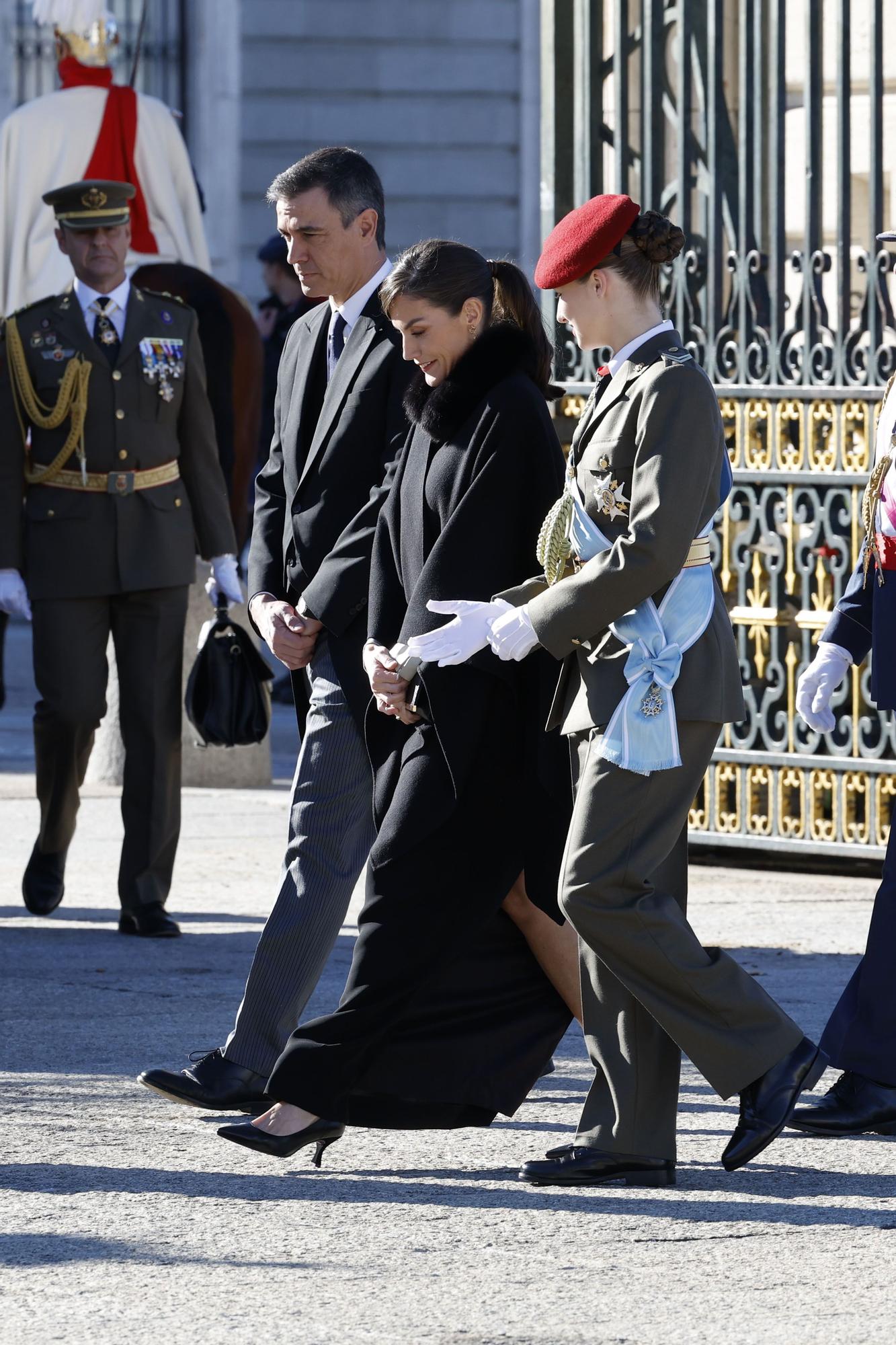 Pascua Militar en el Palacio Real en Madrid