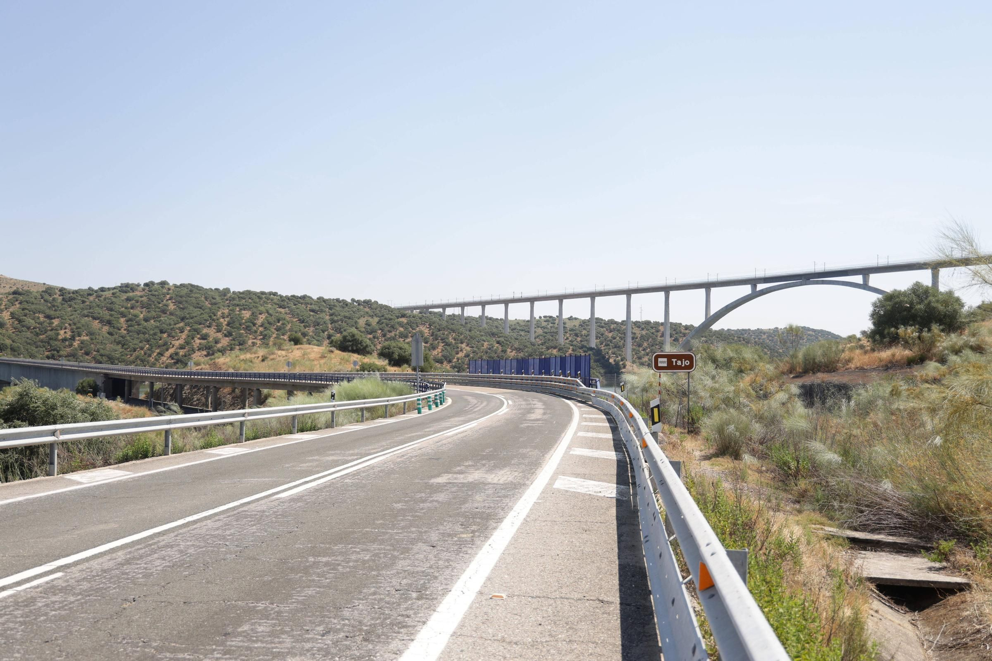 El viaducto sobre el Tajo de Cáceres