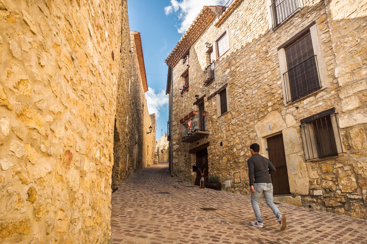 Calle medieval de Culla.