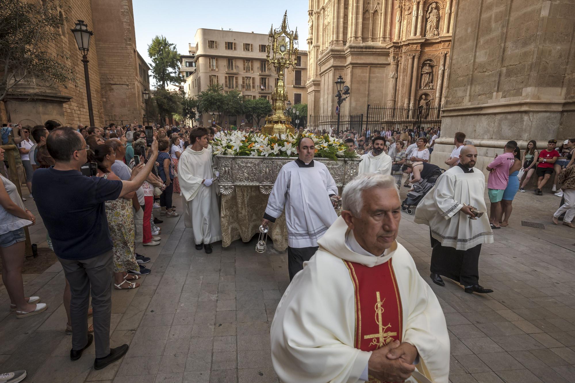 La celebración del Corpus Christi en la Catedral de Mallorca