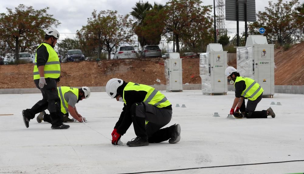 Así avanzan las obras del hospital de campaña