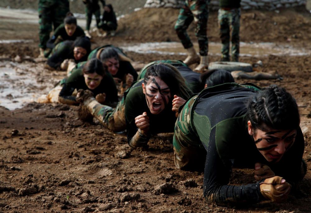 Members of Kurdish Peshmerga Special Forces ...