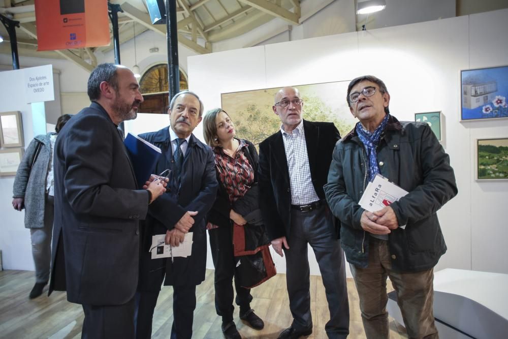 Inauguración de la Feria de Arte de Oviedo