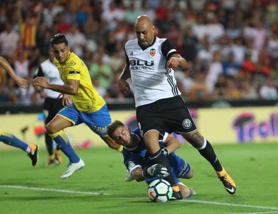 Valencia - Las Palmas, en imágenes