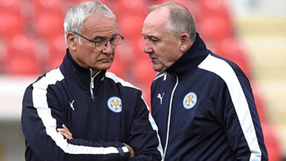 Walsh, halbando con Claudio Ranieri