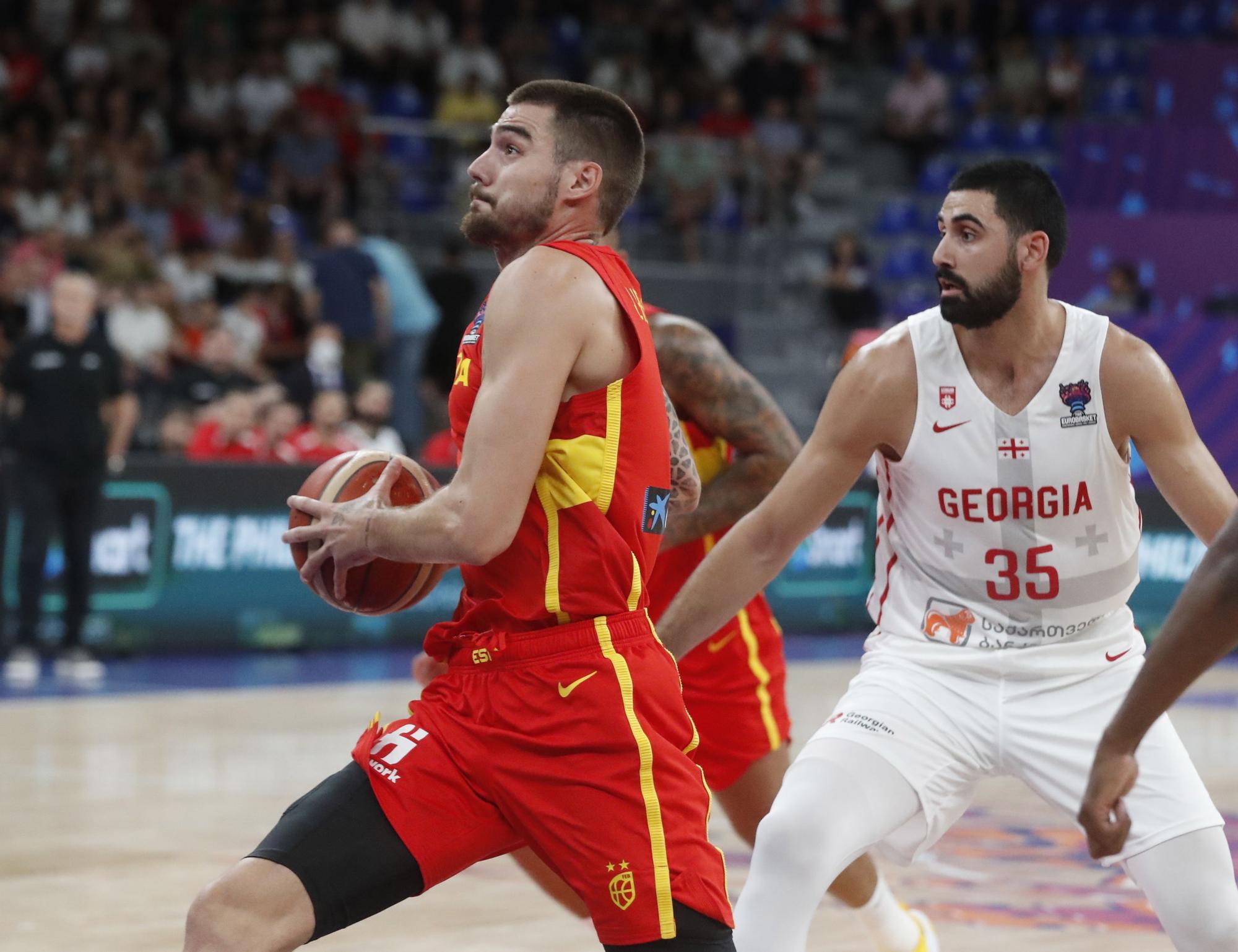Eurobasket | Georgia - España, en imágenes