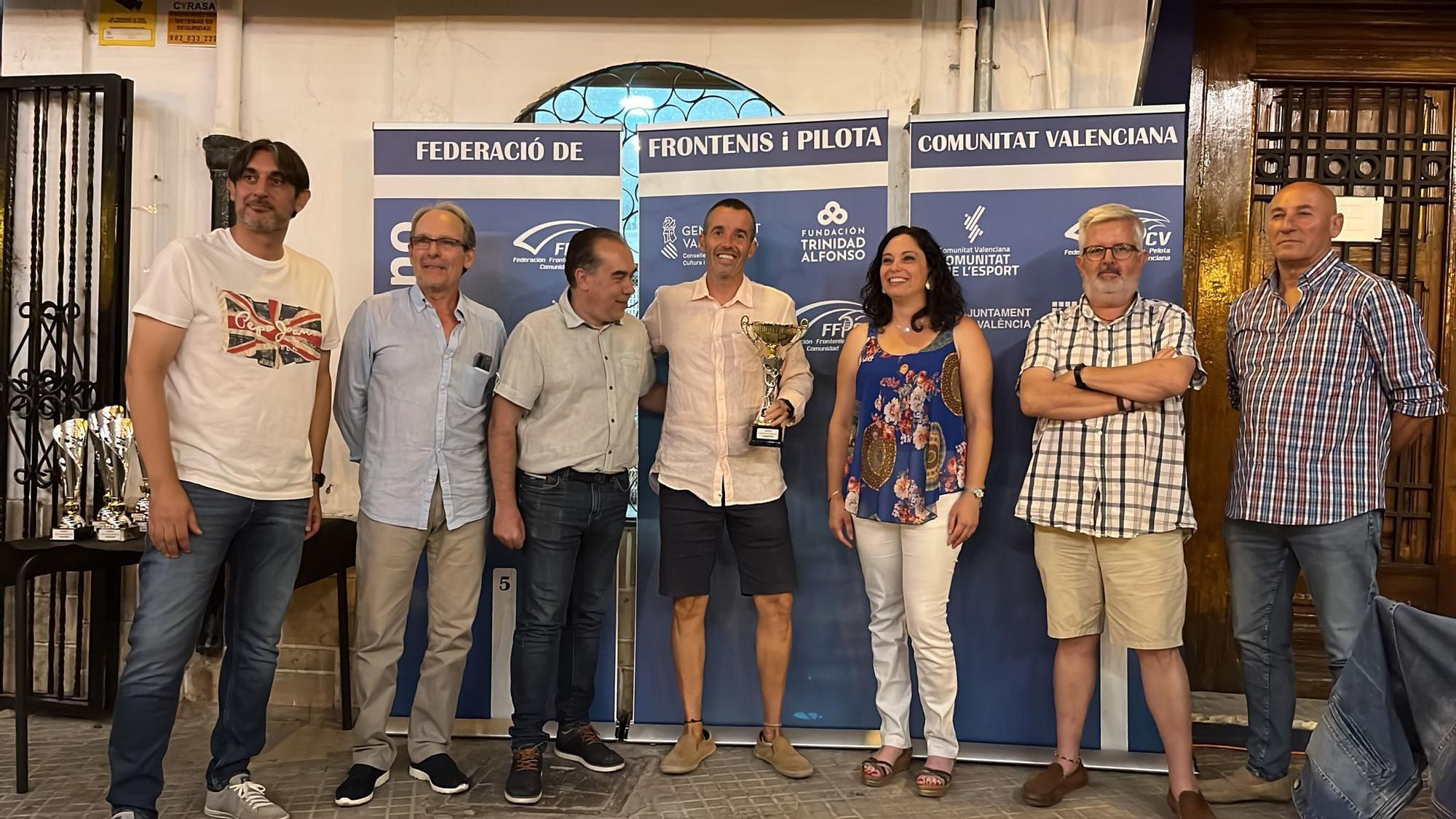 Gala de la Federación Frontenis Pelota de la Comunitat Valenciana en Jérica