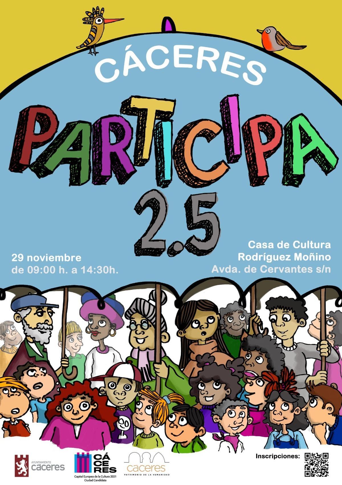 Cartel de la Jornada de Participación.