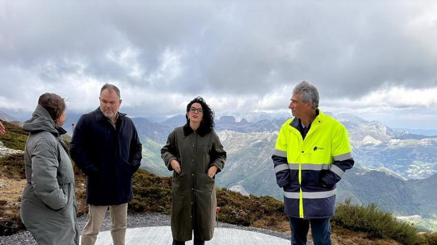 Pajares estrenará esta temporada miradores, pista de esquí de fondo y nuevos accesos a la telecabina