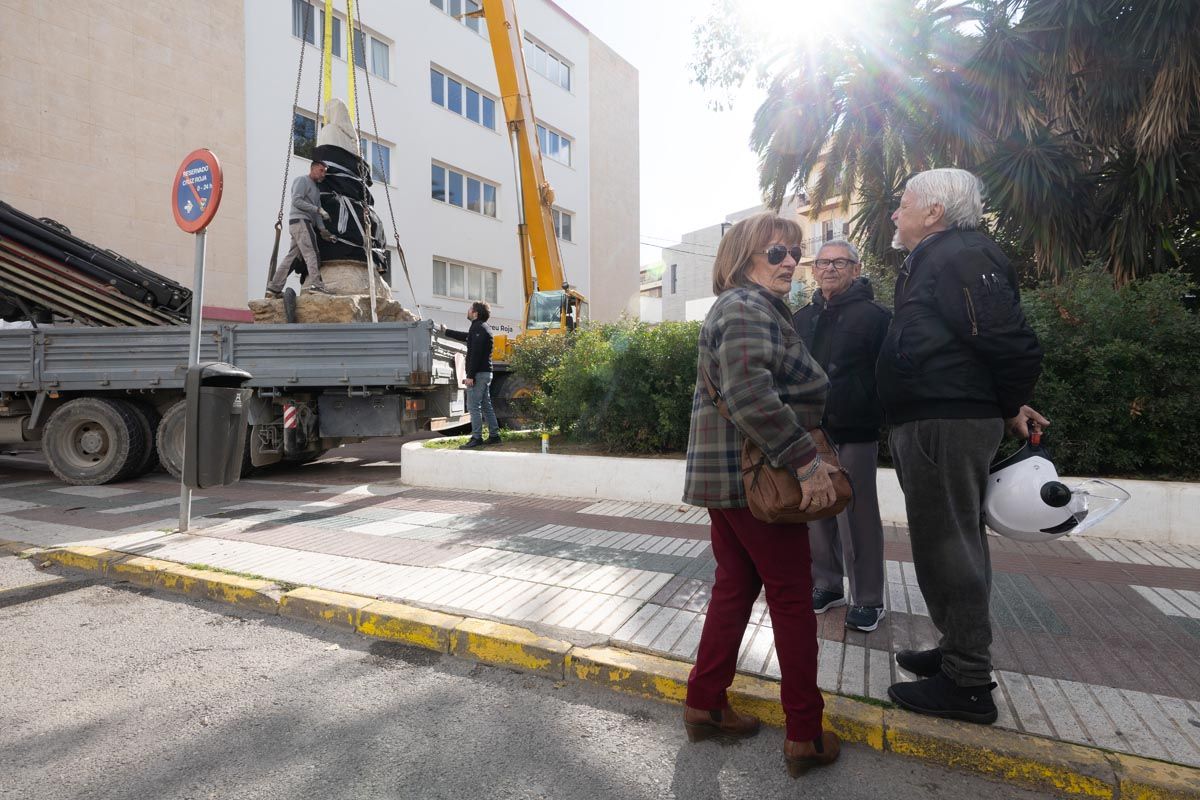 Galería: Todas las imagenes del traslado de la pagesa de Ibzia a su nueva ubicación